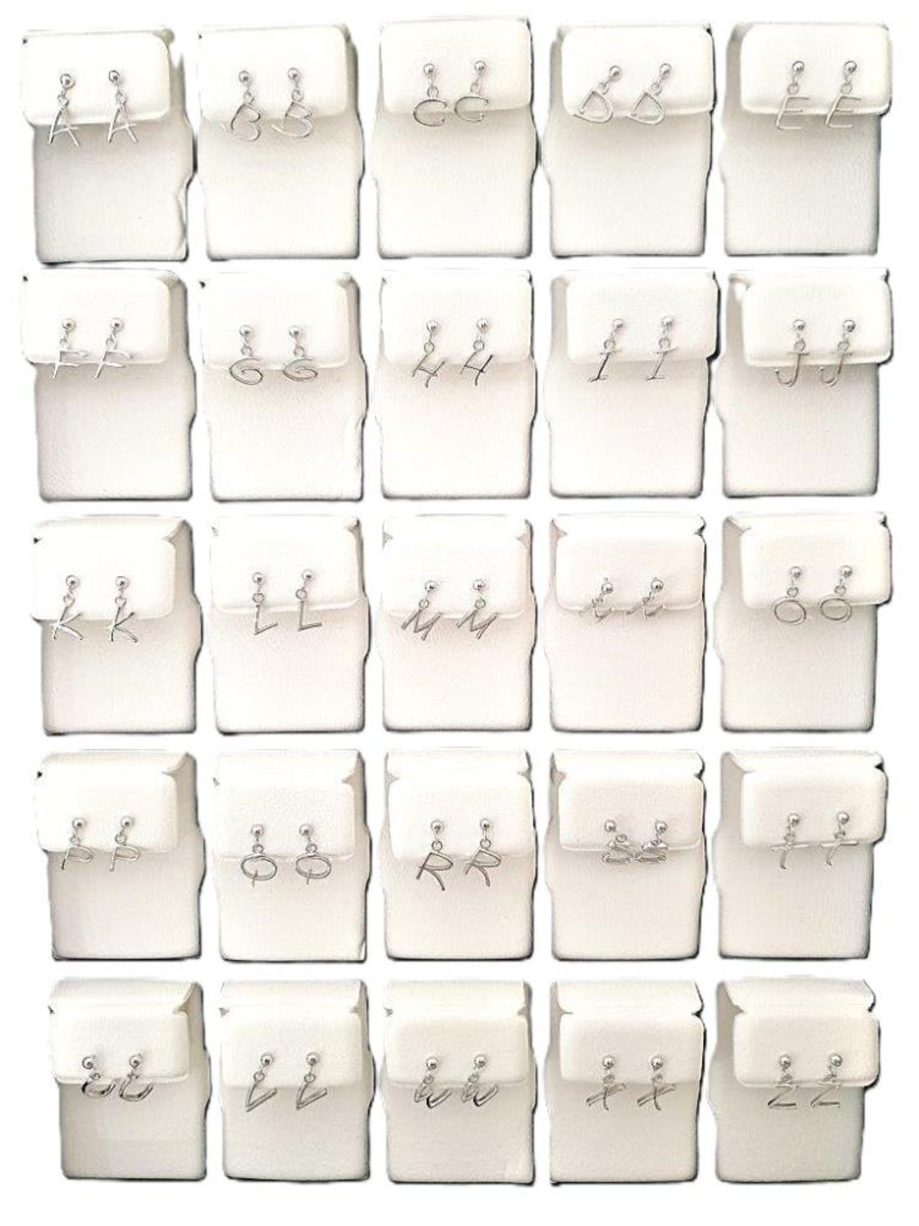 Picture of D   ,MINI ALPHABET BALL STUDS(2.5mm)